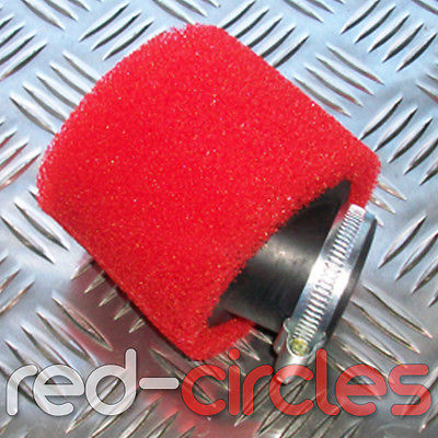 Angled red 42mm pit dirt - 42mm,